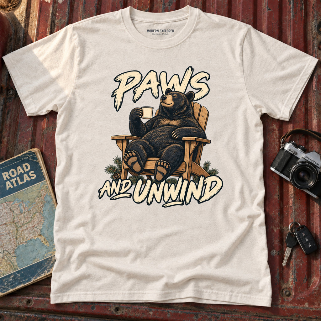 "Paws and Unwind" Graphic Tee