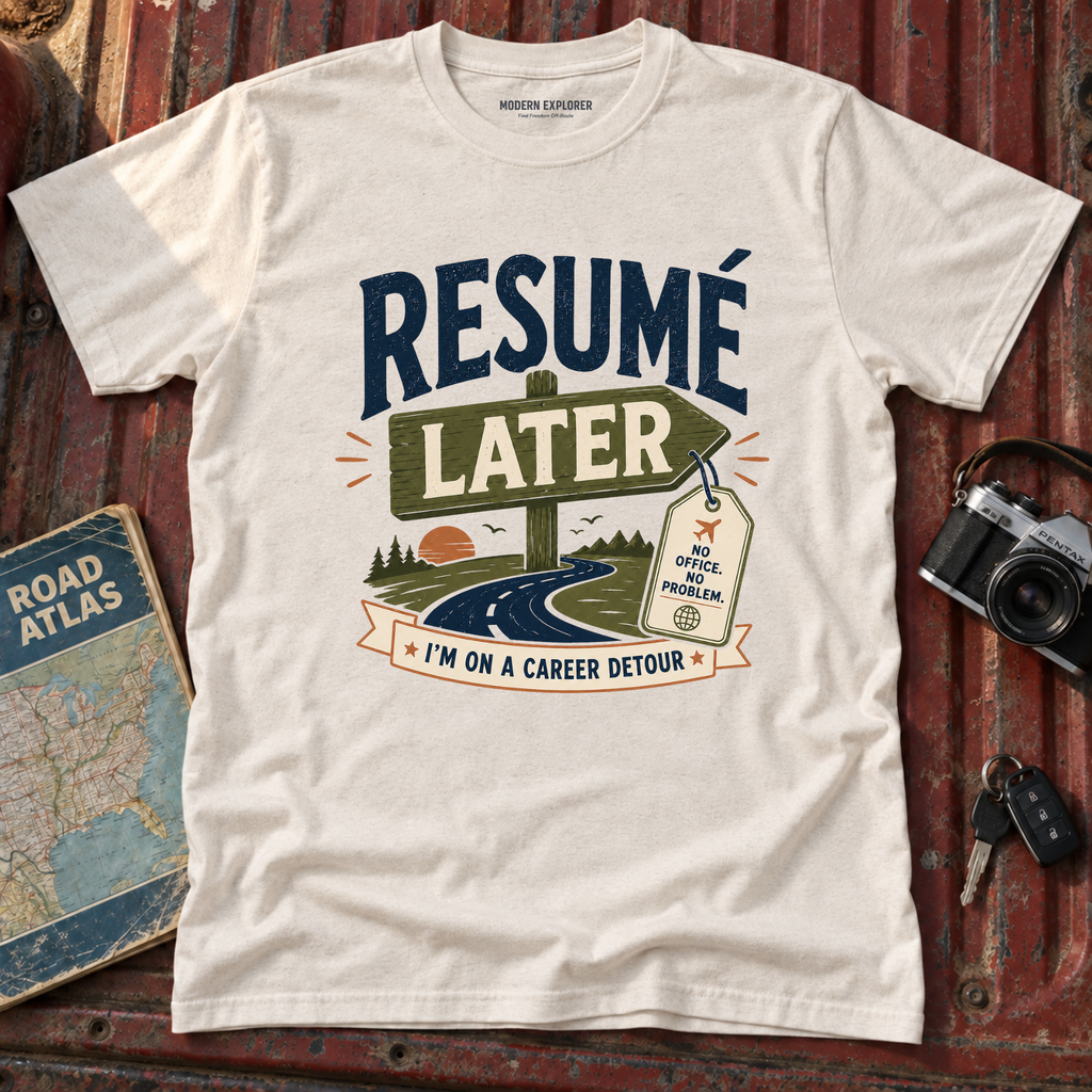 Resume Later Graphic Tee