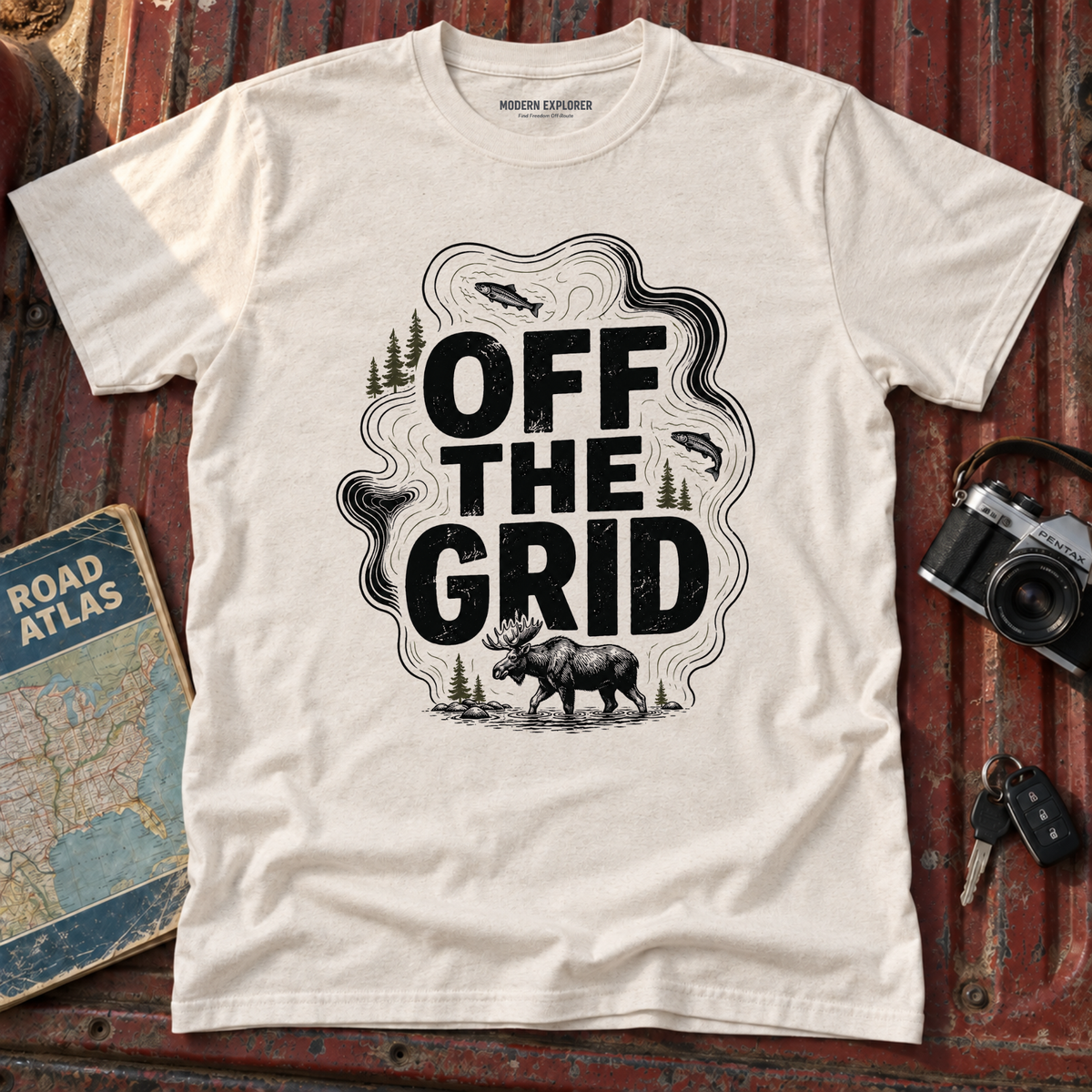 Off The Grid Adventure T-Shirt