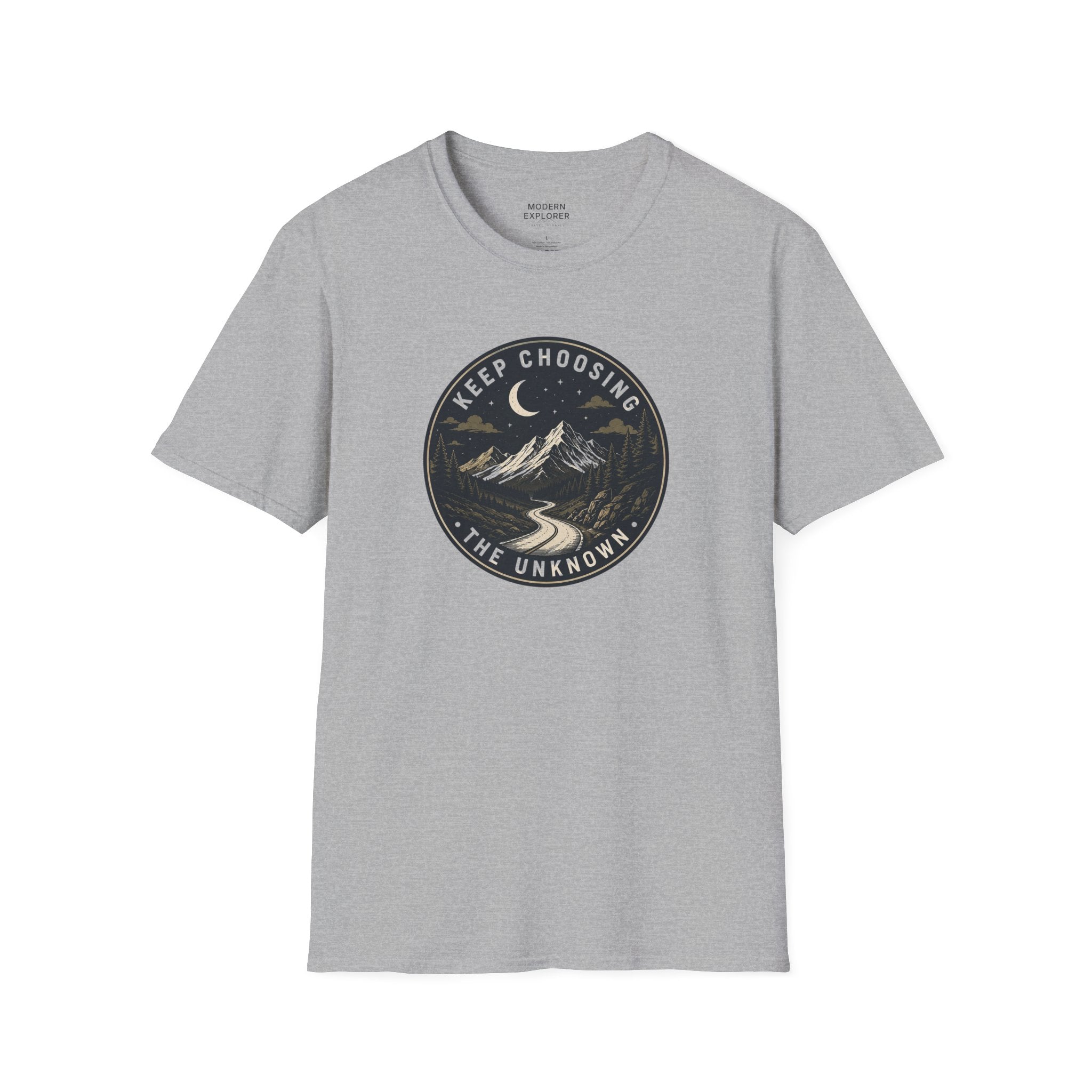 Keep Choosing the Unknown Mountain Tee