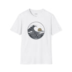 "Chase What Feels Far" Sunset Surf Tee
