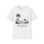 "Chase Sunsets Not Deadlines" Palm Tree Tee