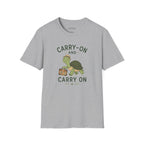 'Carry-On and Carry On' Turtle Travel Tee