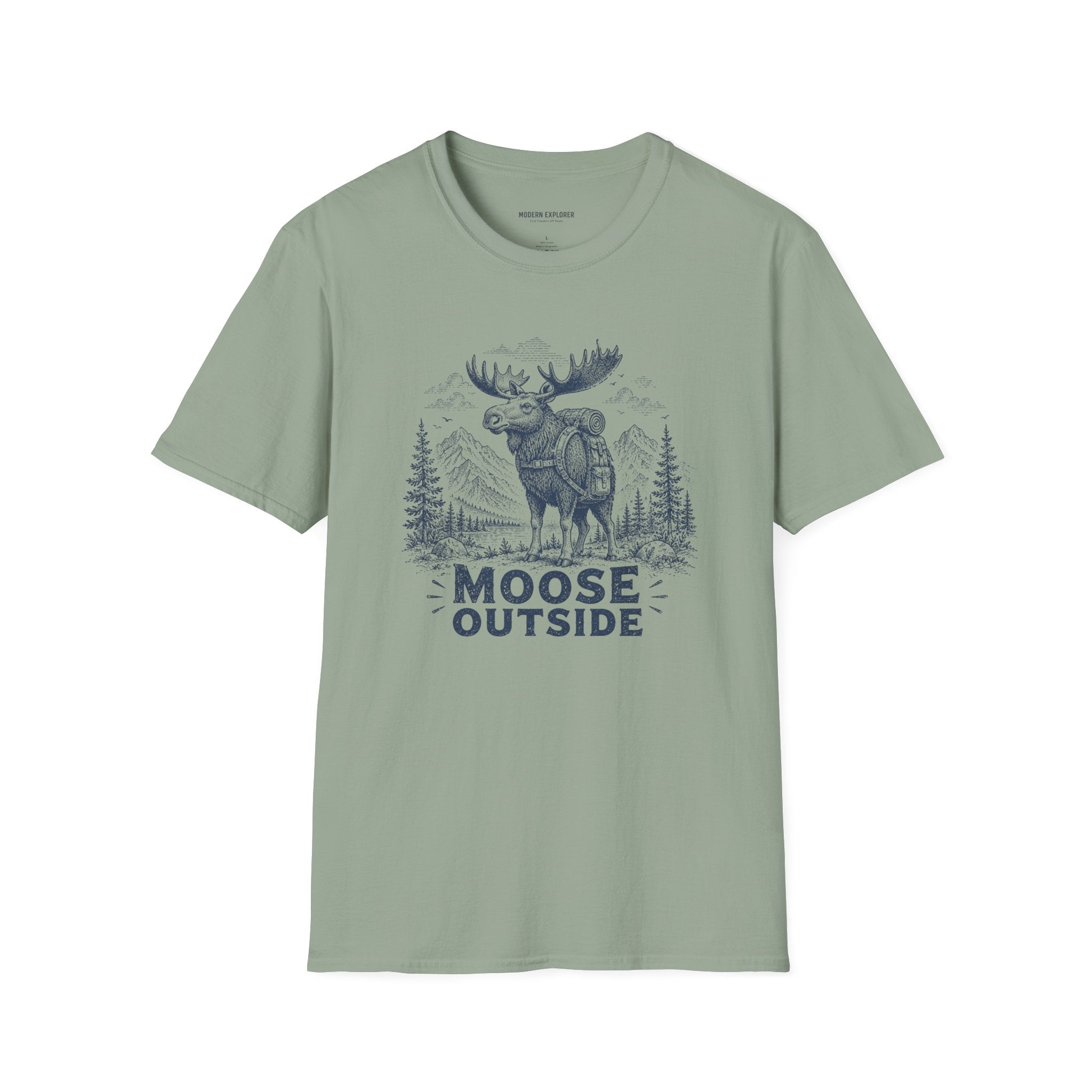 Copy of Vintage Hiking Moose Graphic Tee