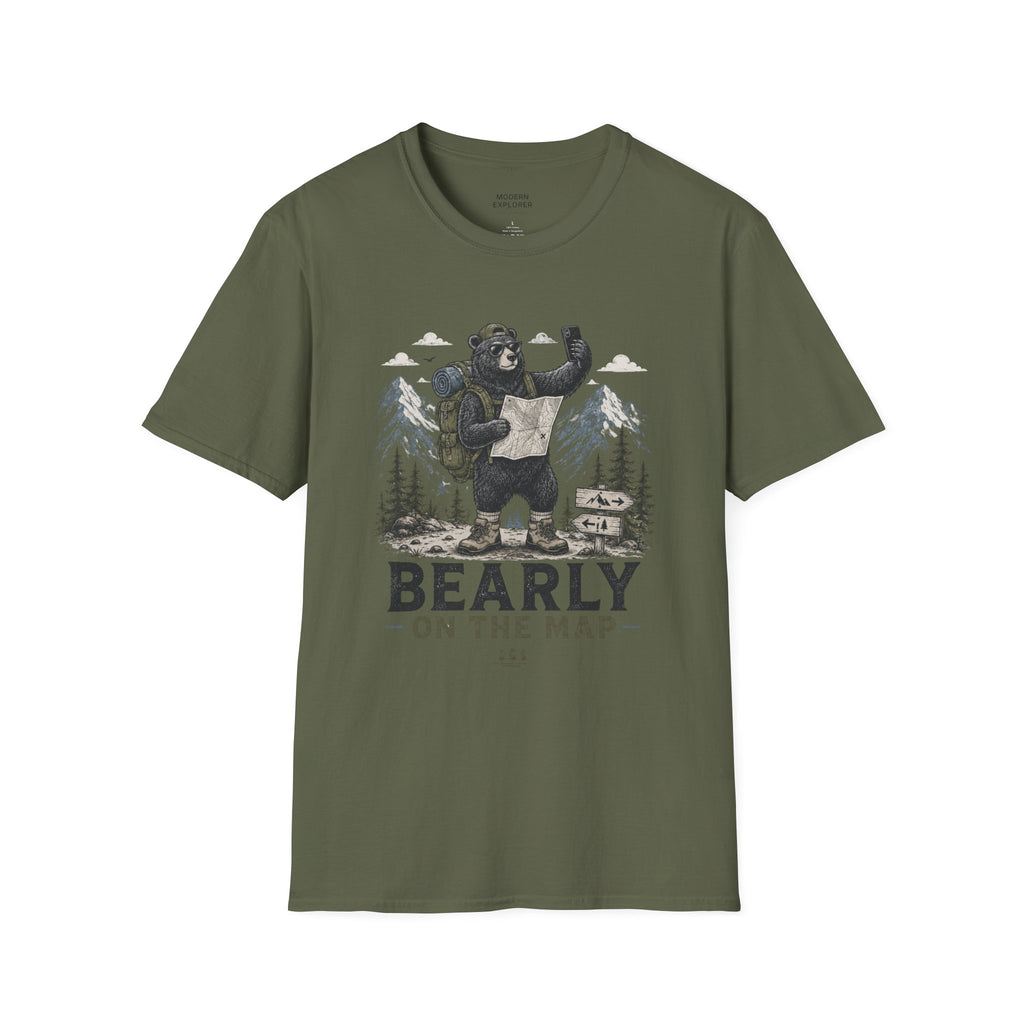 Bearly On the Map T-Shirt