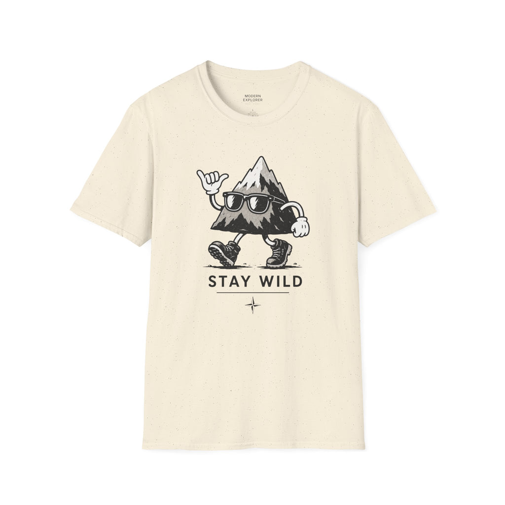 'Stay Wild' Retro Hiking Graphic Tee