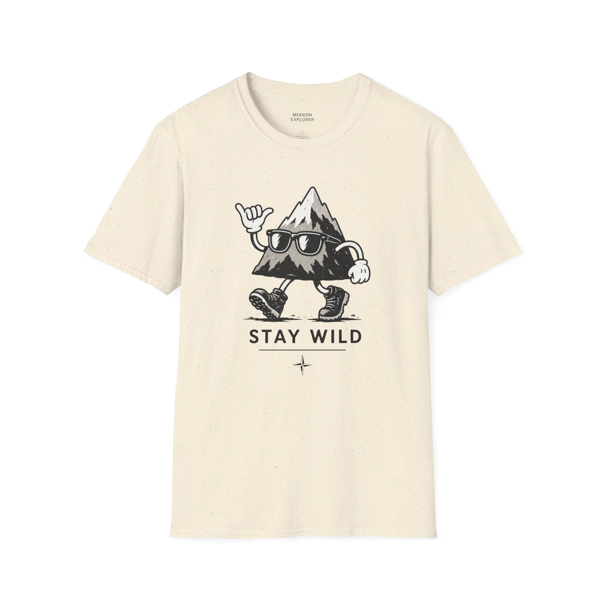 'Stay Wild' Retro Hiking Graphic Tee