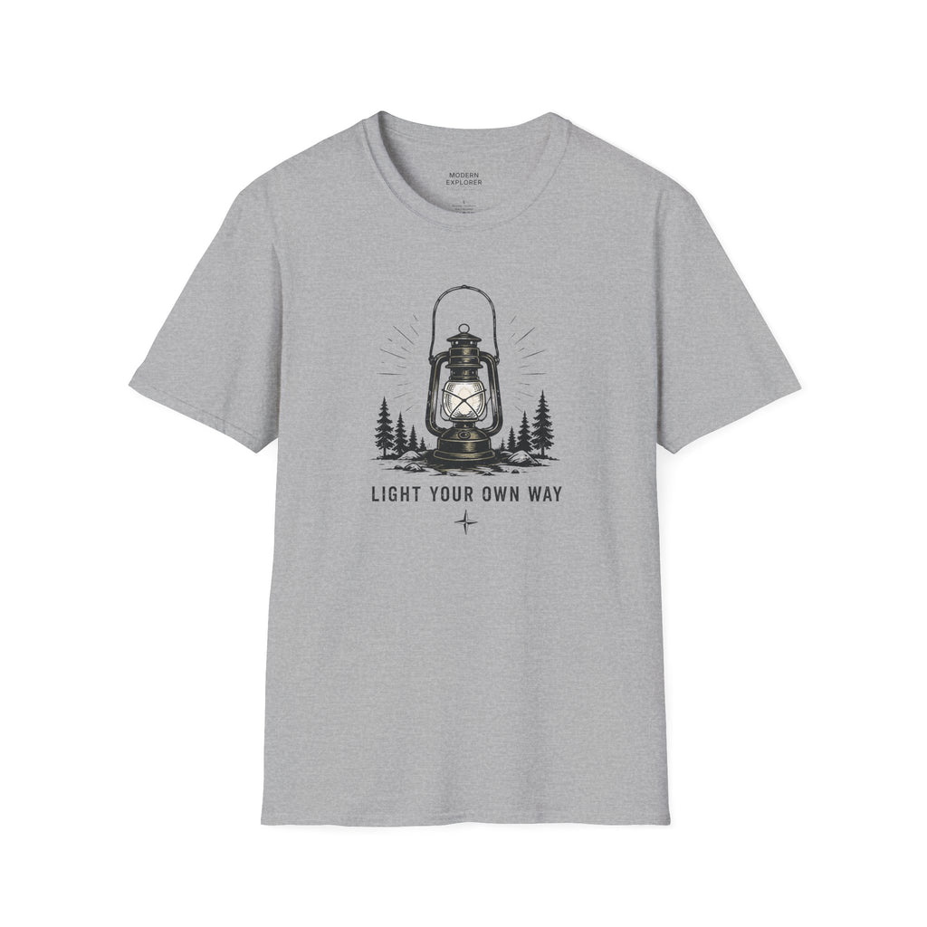 “Light Your Own Way” Vintage Camping Tee