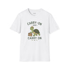 'Carry-On and Carry On' Turtle Travel Tee