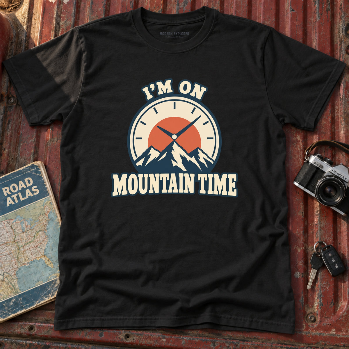 'Mountain Time' Graphic Tee