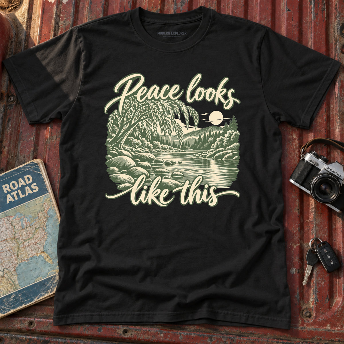 "Peace Looks Like This" Graphic Tee