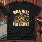 'Will Hike for Snacks' Graphic Tee