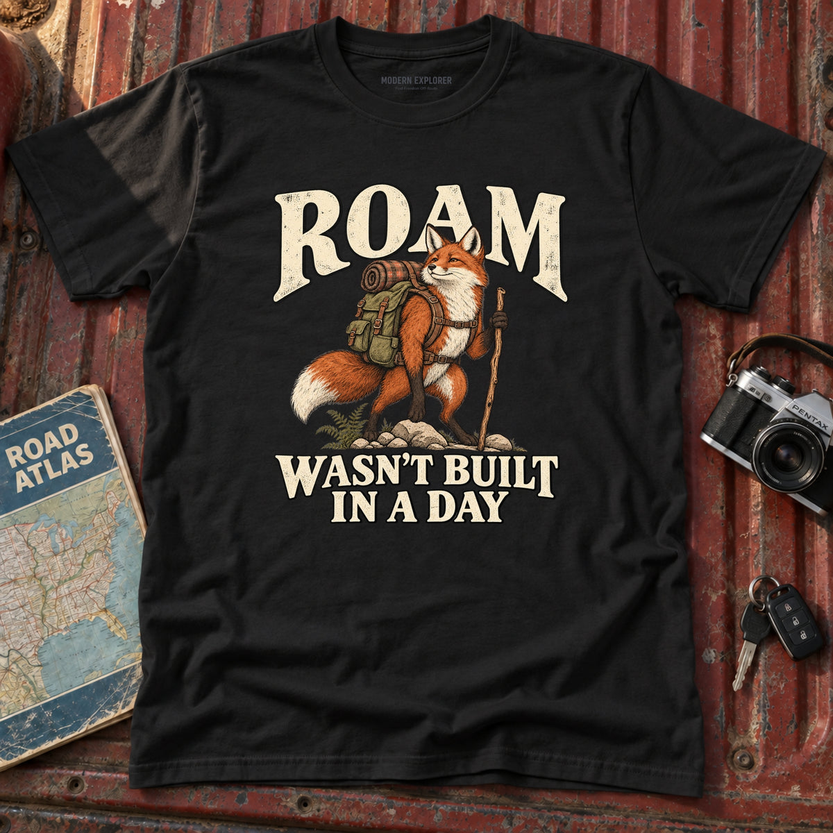 "Roam Wasn't Built in a Day" Graphic Tee