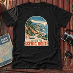 "Taking the Scenic Route" Vintage Graphic Tee
