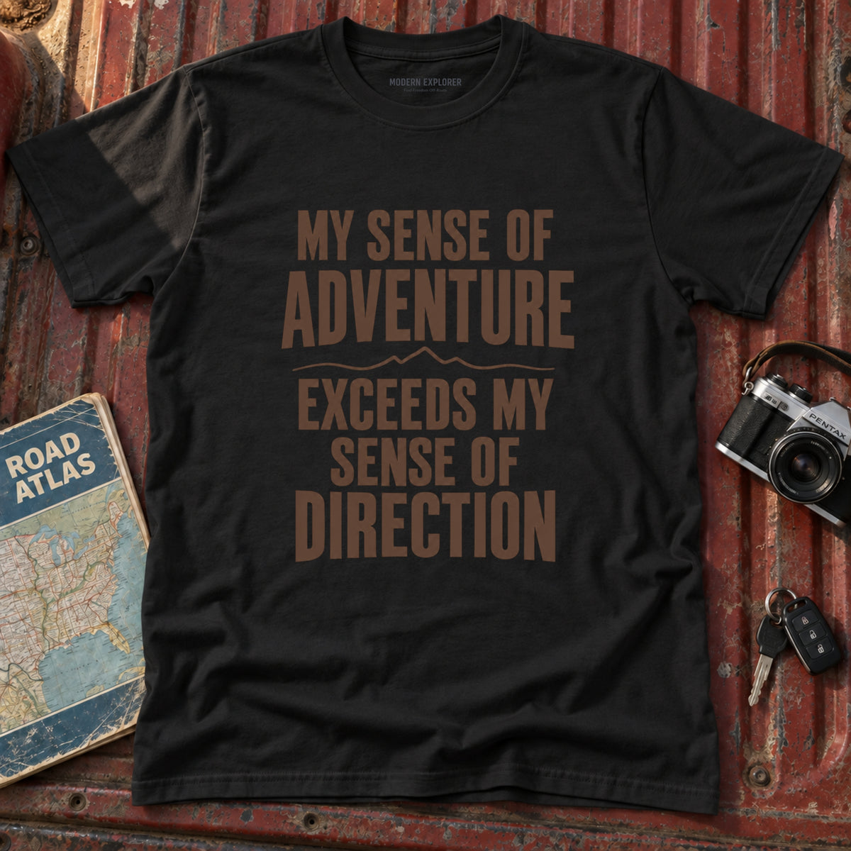 'My Sense of Adventure' Graphic Tee