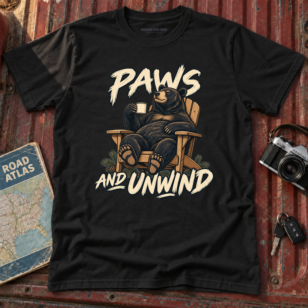 "Paws and Unwind" Graphic Tee