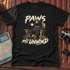 "Paws and Unwind" Graphic Tee