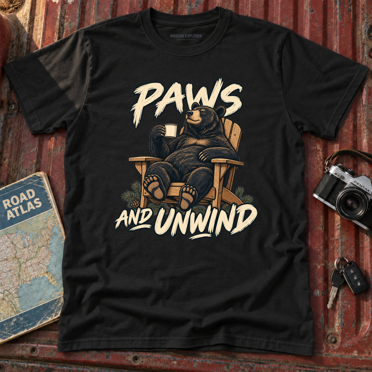 "Paws and Unwind" Graphic Tee