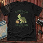 'Carry-On and Carry On' Turtle Travel Tee