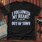 “I Followed My Heart” Vintage Road-Trip Tee