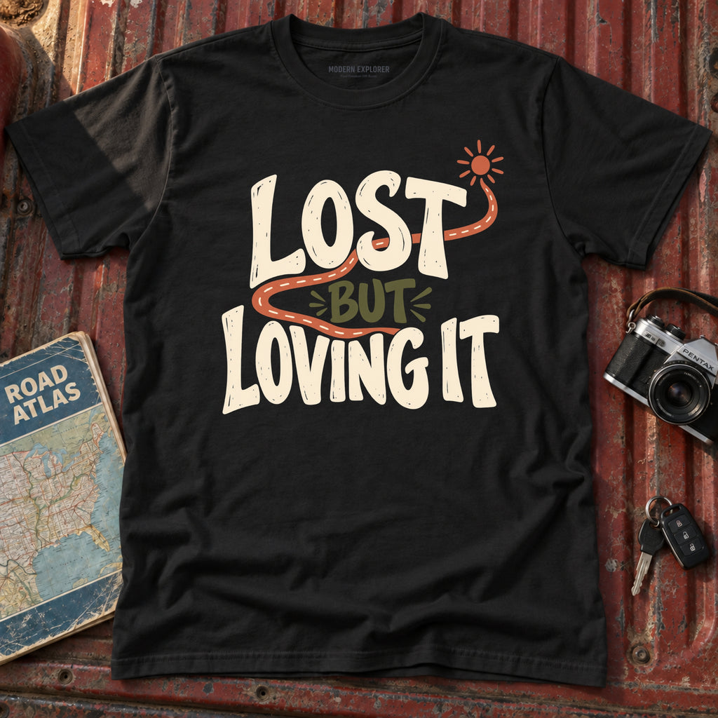 "Lost but Loving It" Graphic Tee