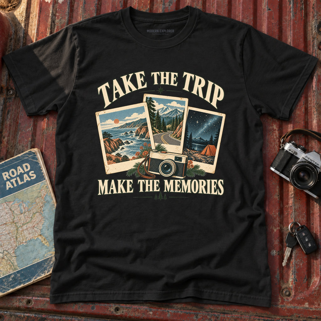 "Take the Trip Make the Memories" Graphic Tee