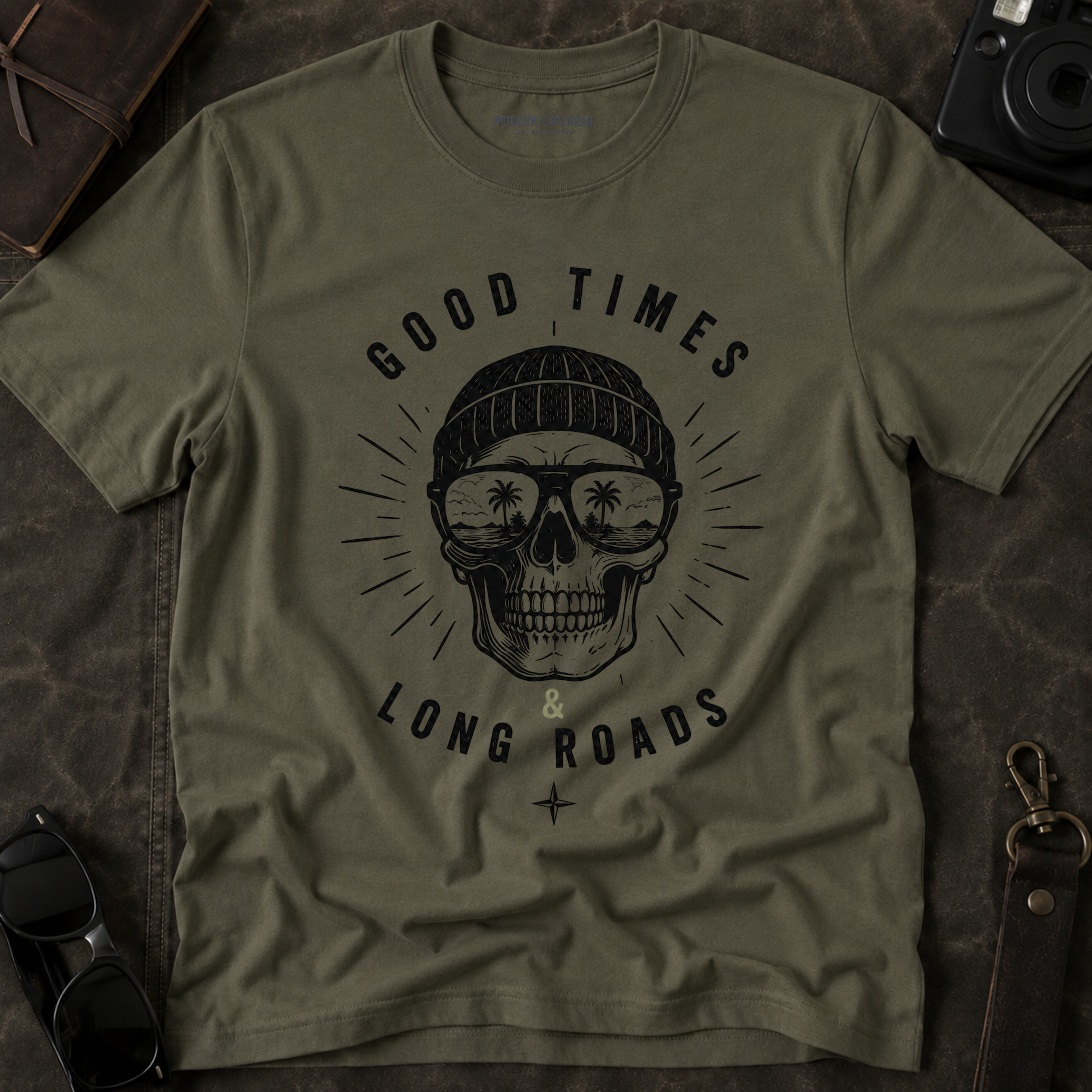 'Good Times, Long Roads' T‑Shirt