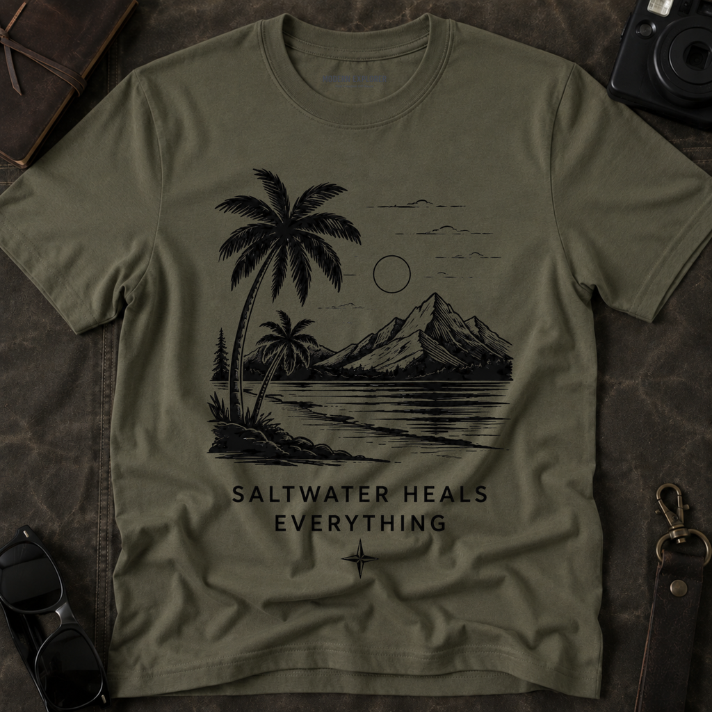 Saltwater Heals Everything Graphic Tee