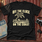 "Off the Clock On the Coast" Graphic Tee
