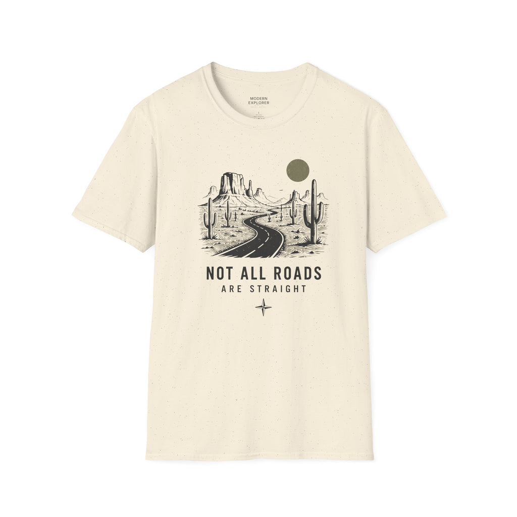 "Not All Roads Are Straight" Graphic Tee