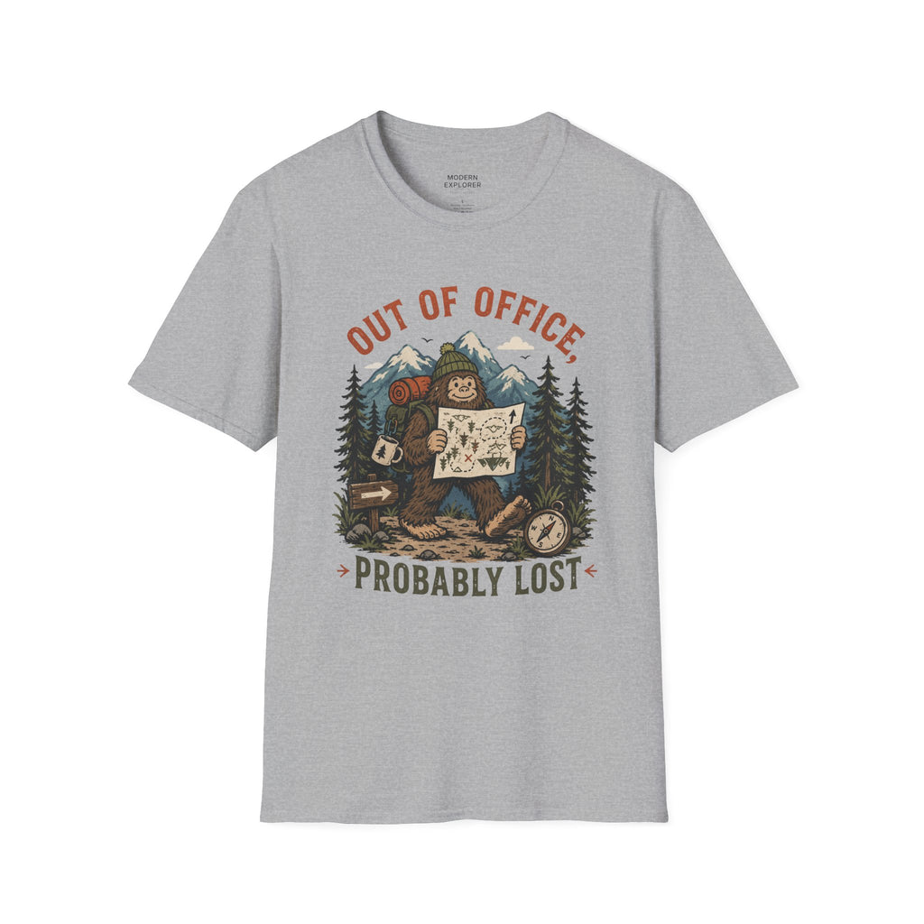 'Out of Office, Probably Lost' Adventure Graphic Tee