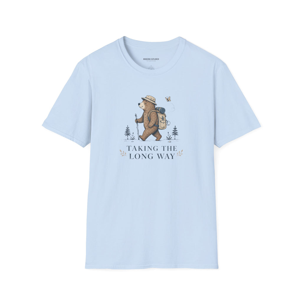 Copy of 'Taking the Long Way' Hiking Bear Graphic Tee