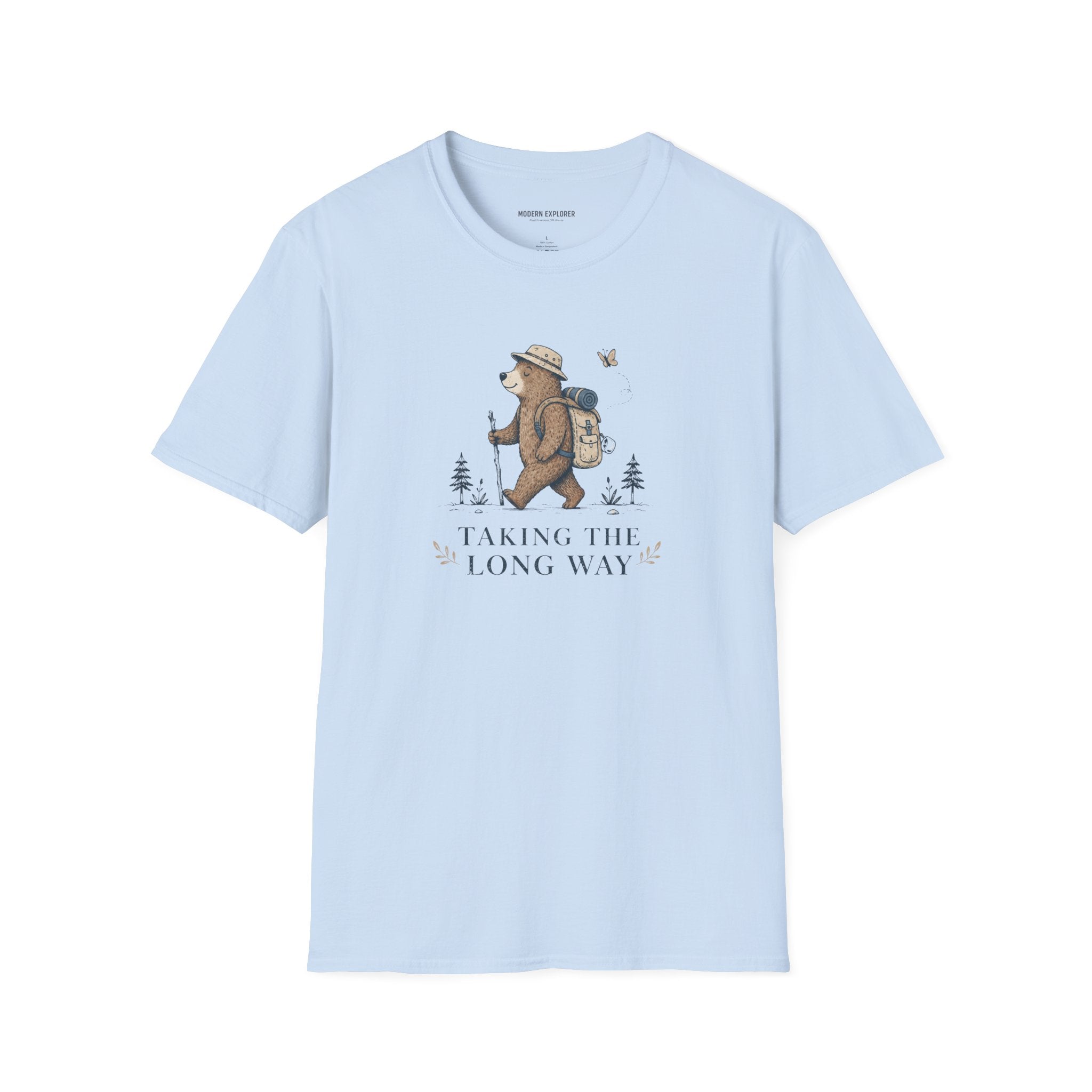 Copy of 'Taking the Long Way' Hiking Bear Graphic Tee