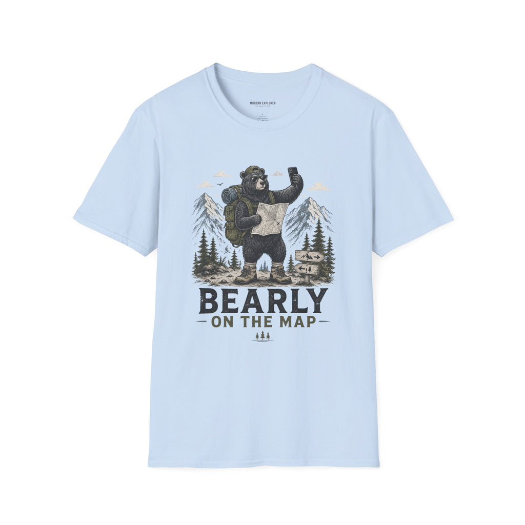 Bearly On the Map T-Shirt