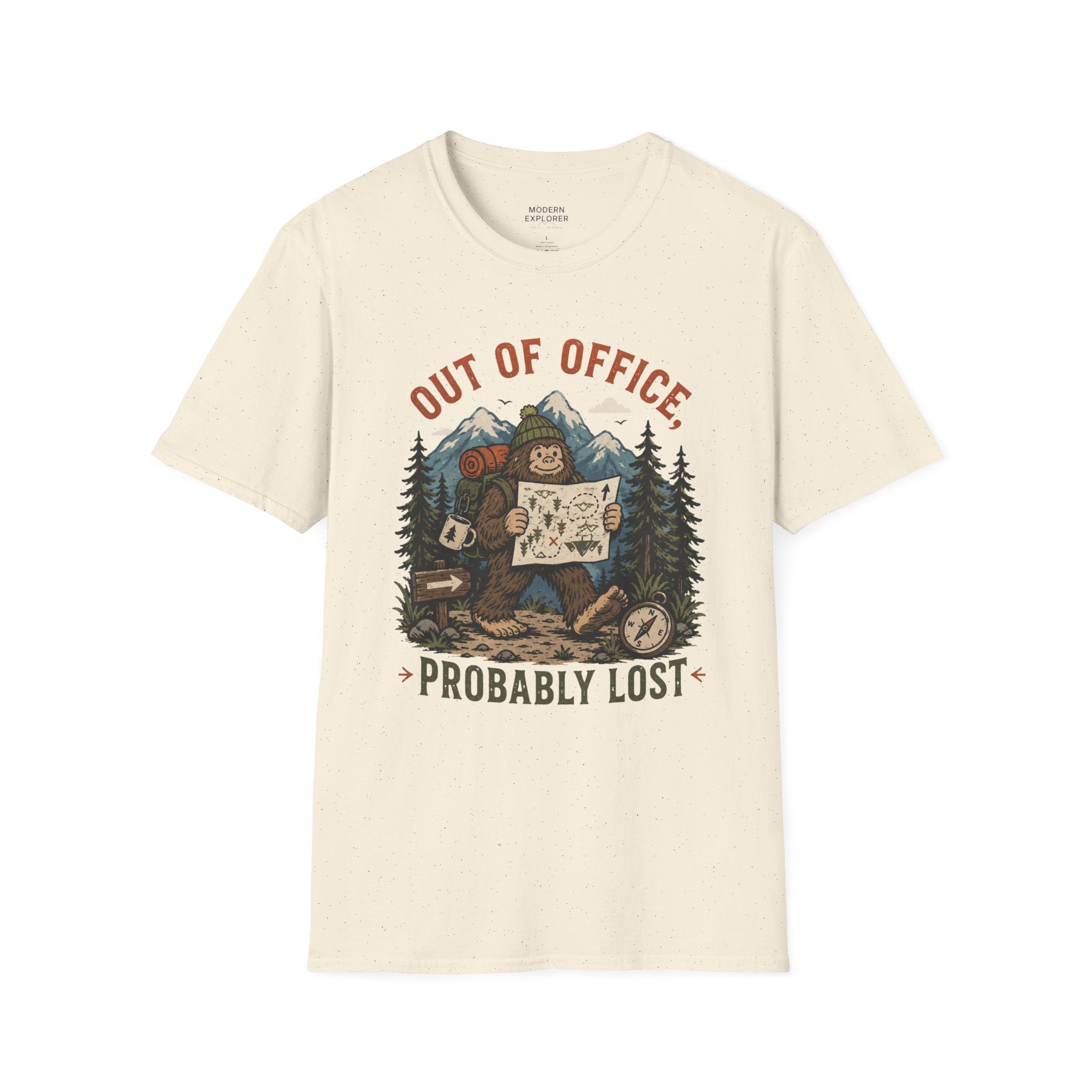 'Out of Office, Probably Lost' Adventure Graphic Tee