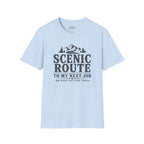 'Scenic Route' Mountain Road Graphic Tee
