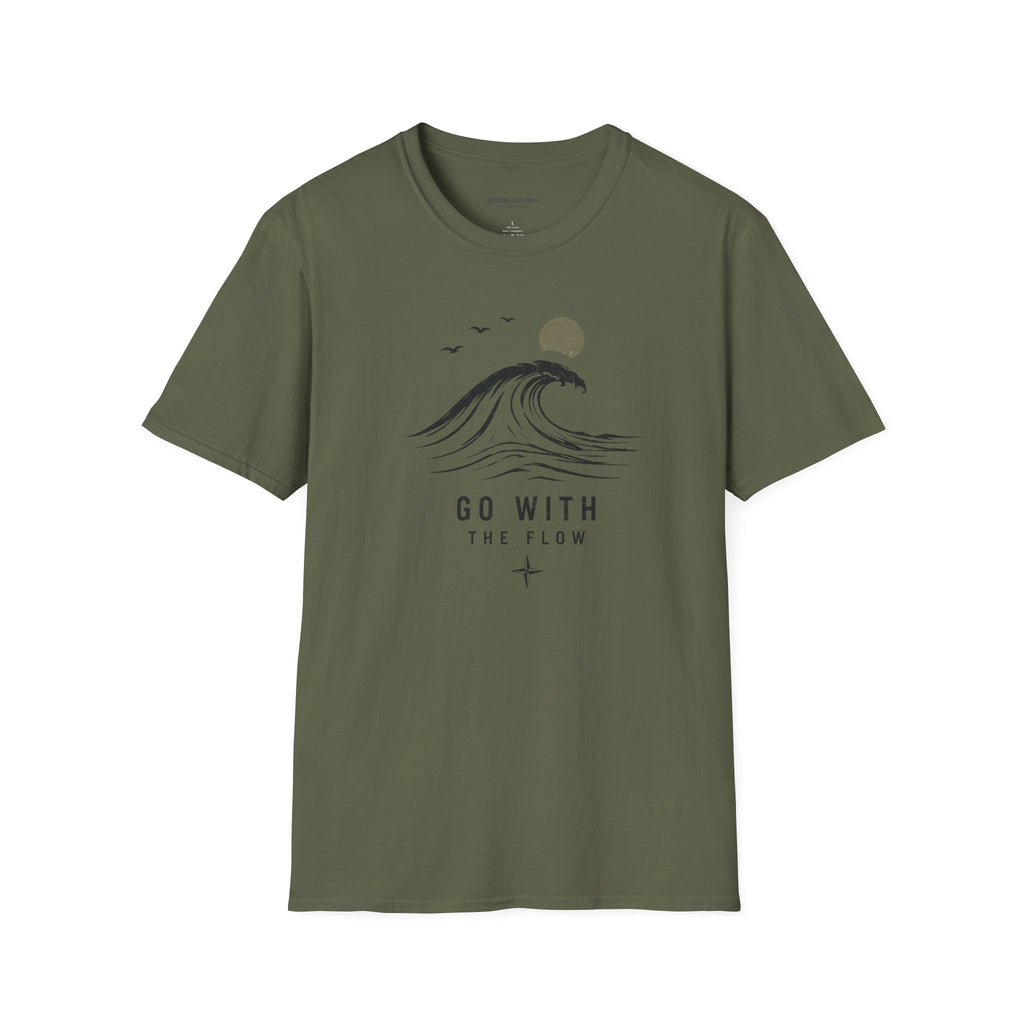 Go With The Flow Wave T‑Shirt