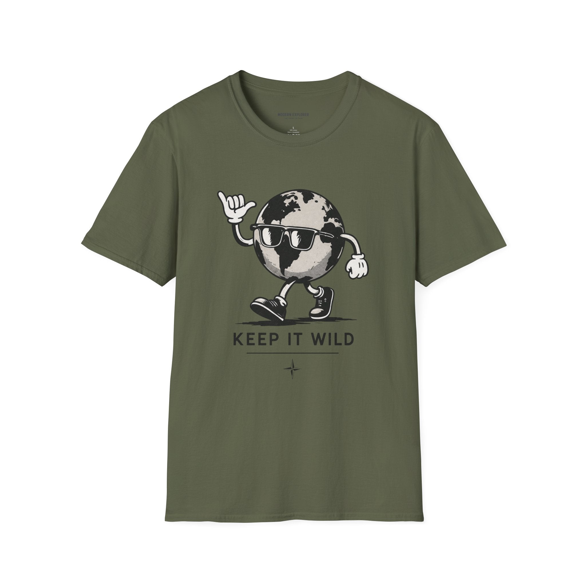 Copy of Keep It Wild Globe Graphic T-Shirt