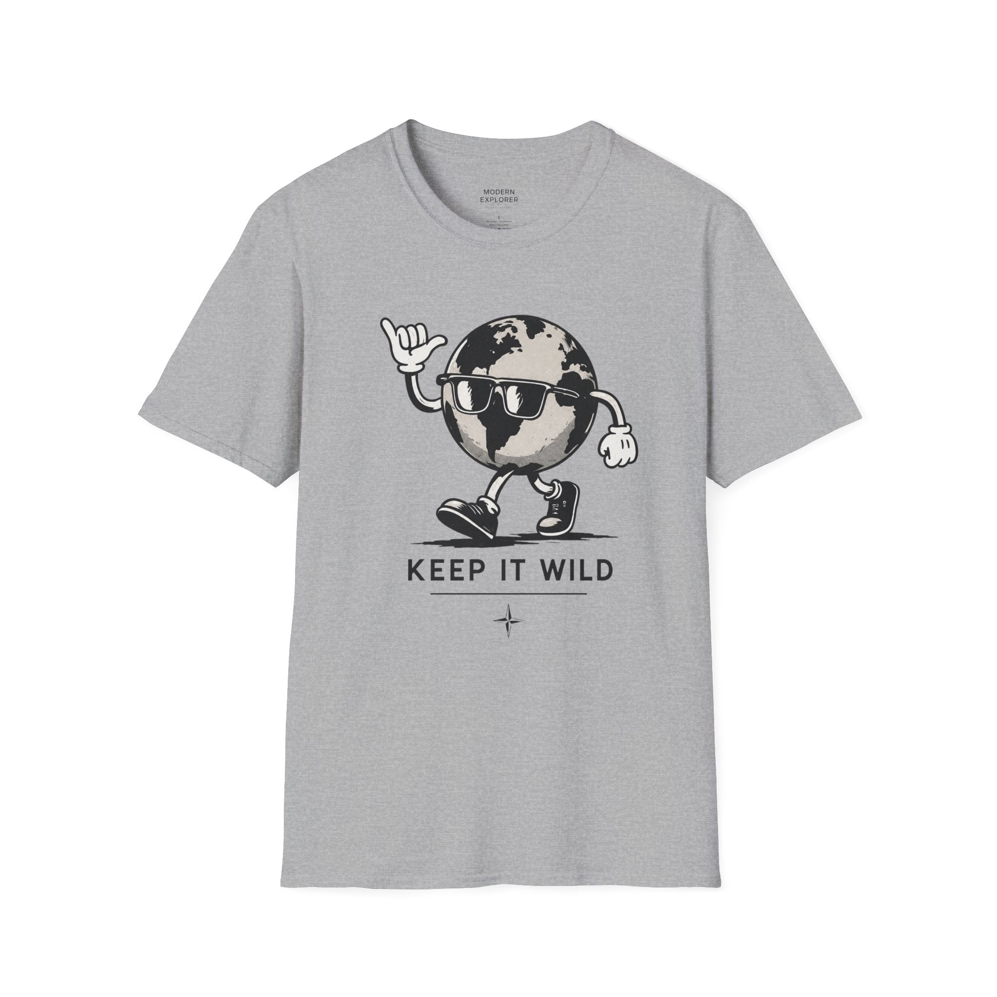 Keep It Wild Globe Graphic T-Shirt