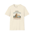 "BRB, Chasing Horizons" Adventure Bear Tee