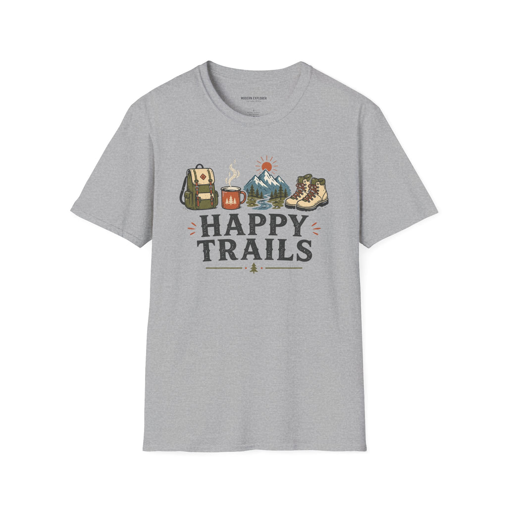 'Happy Trails' Adventure T‑Shirt