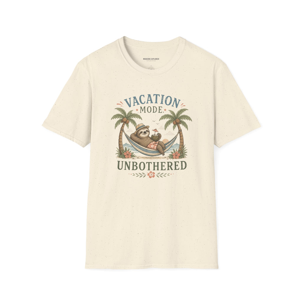 'Vacation Mode, Unbothered' Tree Graphic