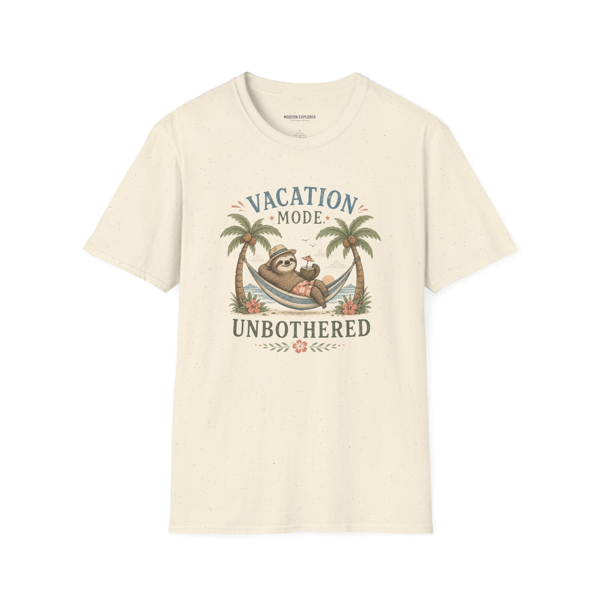 'Vacation Mode, Unbothered' Tree Graphic