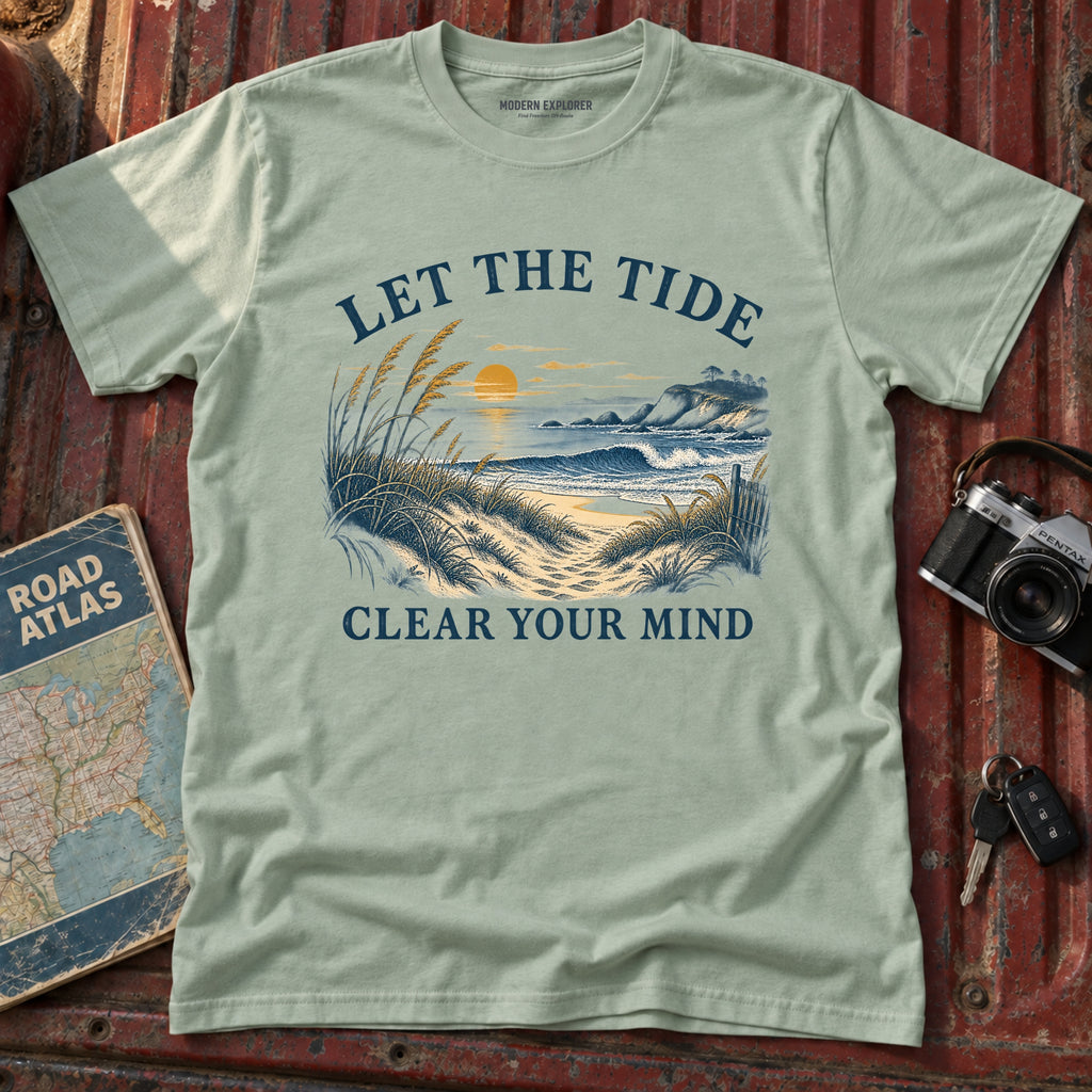 "Let the Tide Clear Your Mind" Graphic Tee
