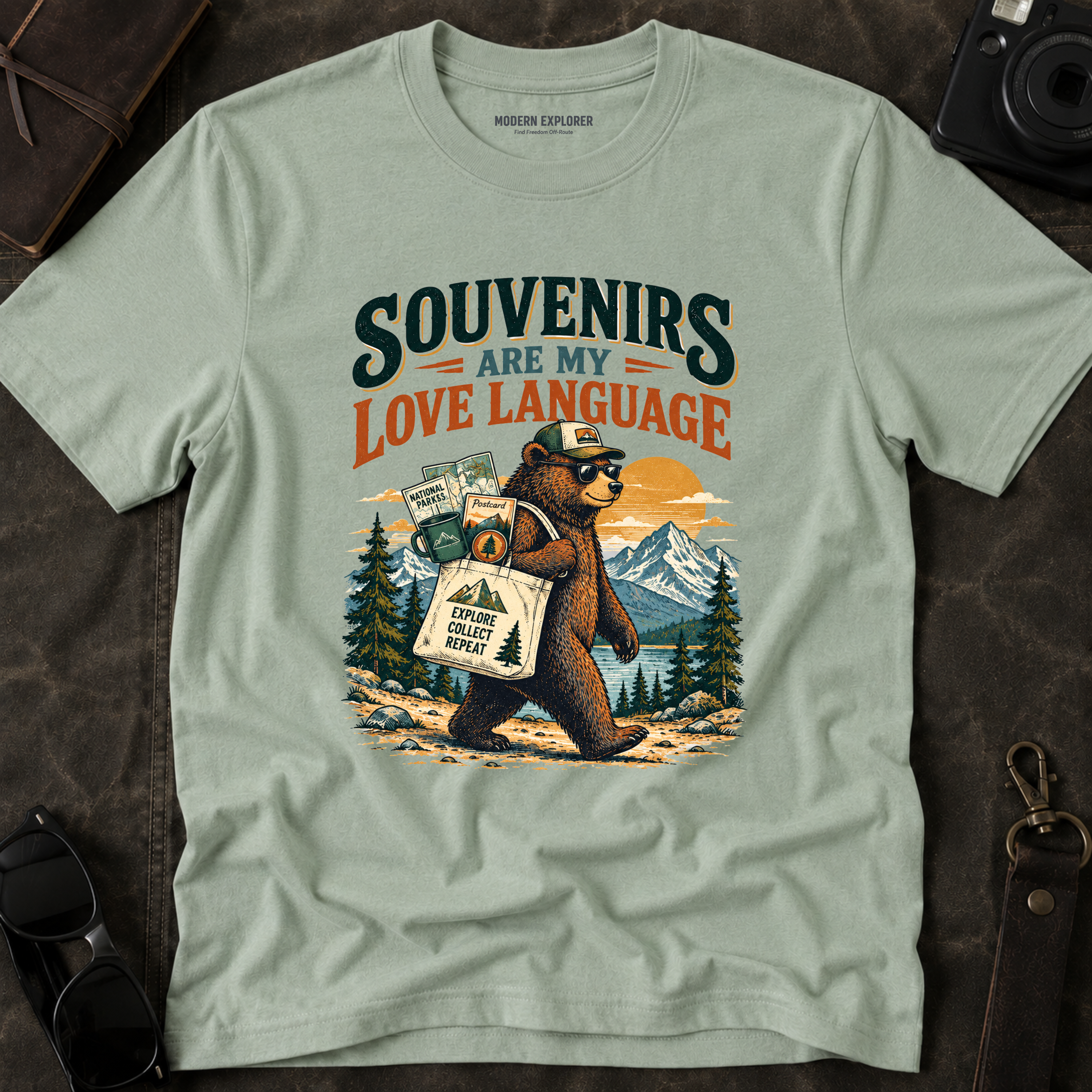 'Souvenirs Are My Love Language' Travel Graphic Tee