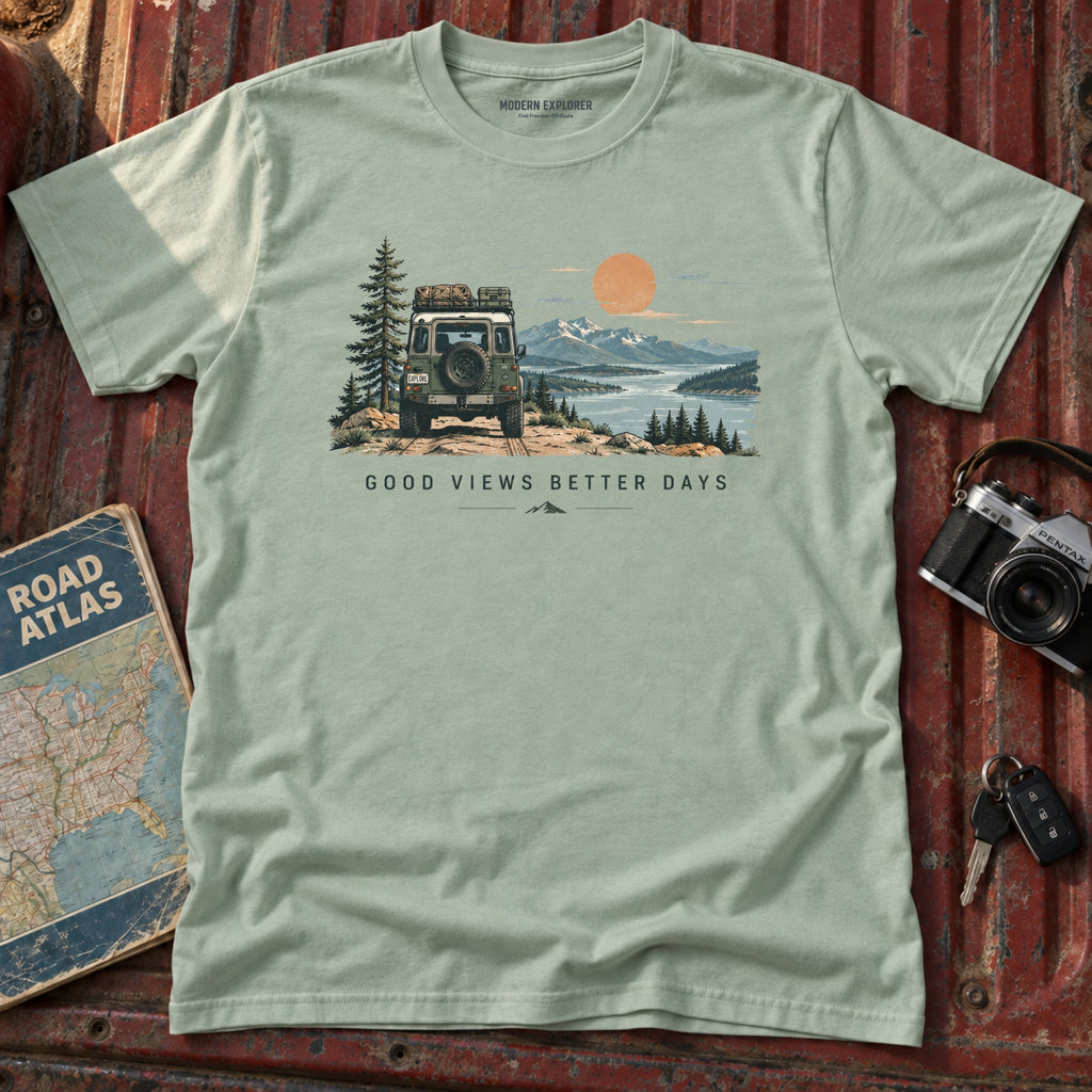 "Good Views Better Days" Graphic Tee