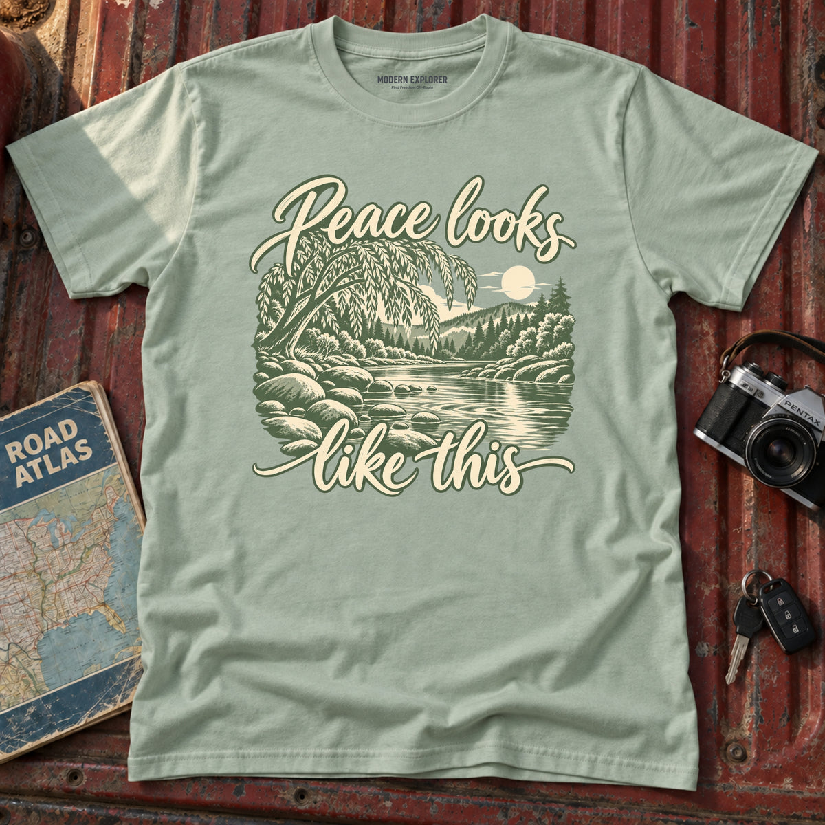 "Peace Looks Like This" Graphic Tee