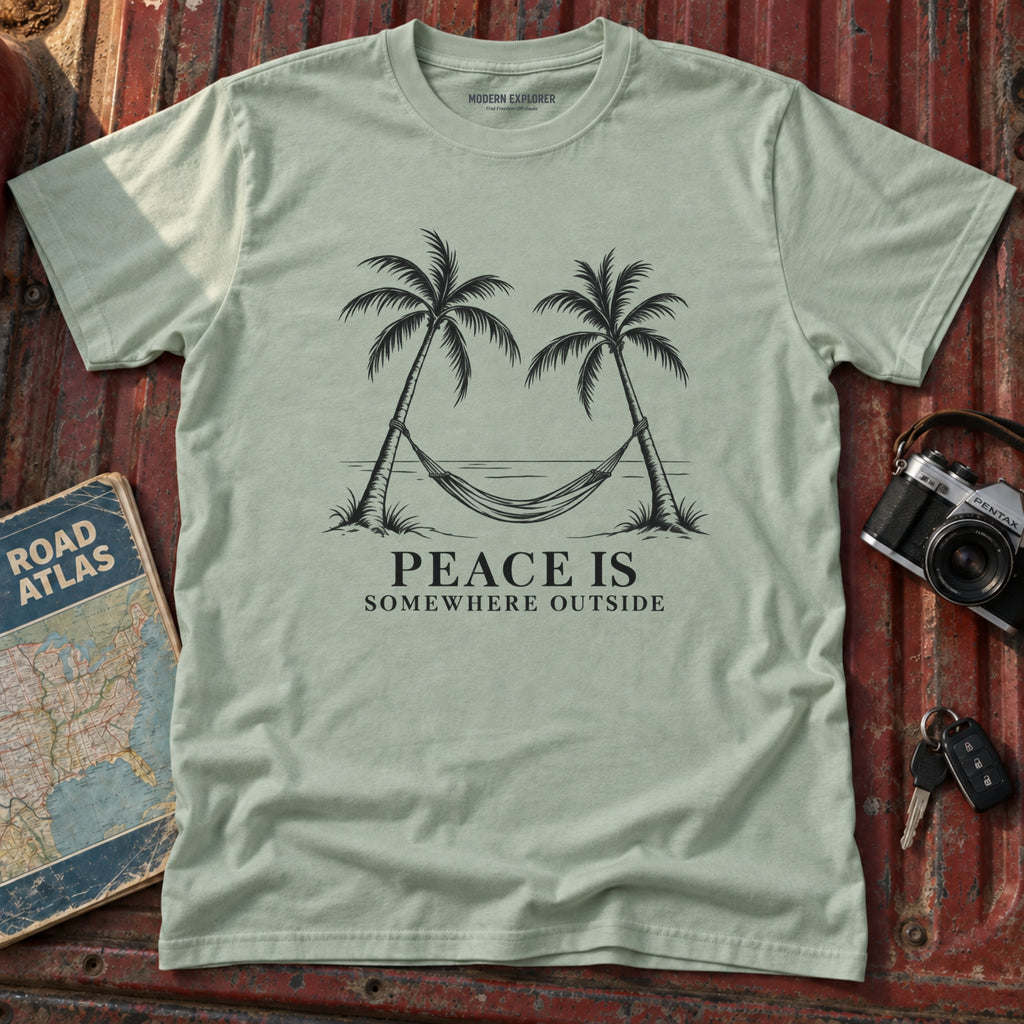 "Peace is Somewhere Outside" Graphic Tee