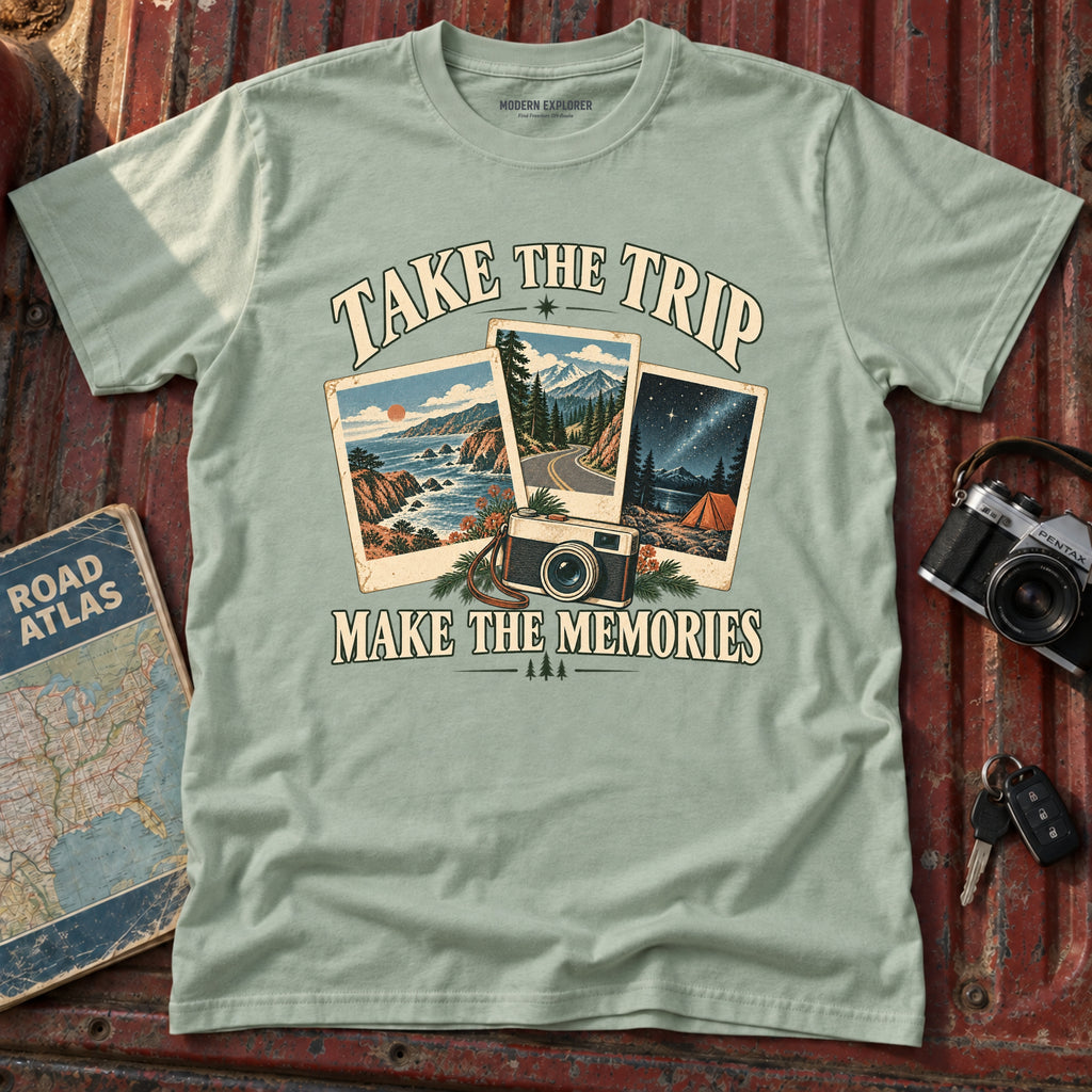 "Take the Trip Make the Memories" Graphic Tee