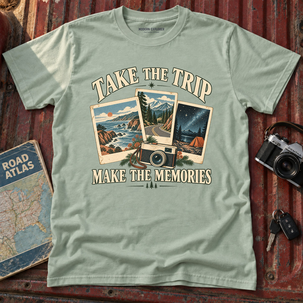 "Take the Trip Make the Memories" Graphic Tee